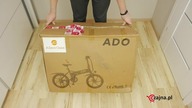 Składany rower elektryczny ADO A20 - Unboxing oraz Pierwsze wrażenia [Serwis / Wysyłka z EU]