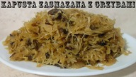 Kapusta zasmażana z grzybami - przepis babci na wigilię