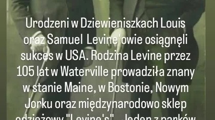 Dziewieniszki - Waterville, Maine, USA.  Rodzina Levine.  Dieveniškės - Waterville, JAV.  Levine šeimą
