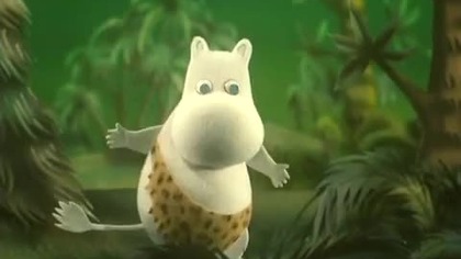 Opowiadania mumink&oacute;w s06e04 dżungla