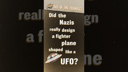 Did the Nazis Really Build a UFO-Shaped Plane? #shorts #OOTF