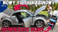 Wymiana filtra kabinowego w Audi TT 8N | Testujemy odświeżacz klimatyzacji CERAMIKKER AC Reset #audi