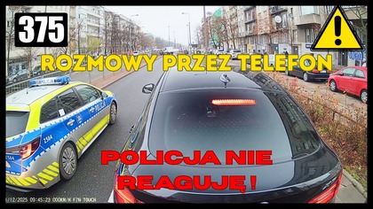 Kobieta rozmawia przez telefon, a Policja zero reakcji