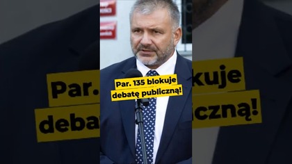 Par.  135 BLOKUJE debatę publiczną! #prawo #wolnośćsłowa #opiniapubliczna #Żurek #Tusk #polityka