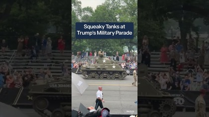 Squeaky Tanks At Trumps Military Parade