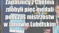 Zapaśnicy z Chełma zdobyli pięć medali podczas mistrzostw w Janowie Lubelskim