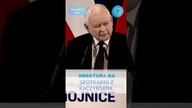 (subskrybuj) Awantura na spotkaniu Kaczyńskiego.  Krzyki w tle #shorts