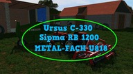  Heros Ocenia Mod  FS 17  Ursus C-330 & Sipma RB 1200 & METAL-FACH U818 