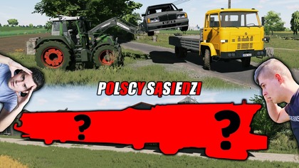 DOSTALIŚMY MEGA WIELKI KOMBAJN CIĘŻKI ZAŁADUNEK MERCEDESA NA PRZYCZEPĘPOLSCY SĄSIEDZI S2452