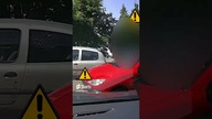 Młody gówniarz opluwa mi auto, nie spodobało mu się, że cofam #rikordwidjo #shorts