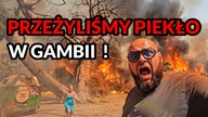 O MAŁO NIE SPŁONĘLIŚMY W GAMBII!  Płonący busz i walka o przetrwanie.  Kamperem do Afryki
