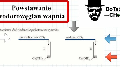 Ca(HCO3)2, Ca(OH)2.. Wodorowęglan wapnia, twardość wody - Doświadczenie.  #Chemia