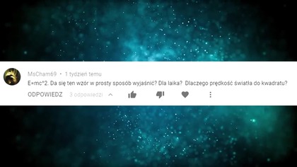 Proste wyjaśnienie wzoru Emc2 [Reupload]