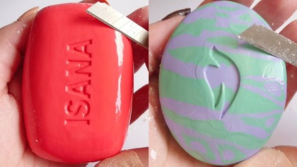 Soap Carving ASMR Relaxing Sounds no talking Satisfying ASMR Video