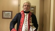 Freidrich Wilhelm von Steuben im Amerika 1776 Theatrum Illuminatum