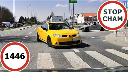 Stop Cham #1446 - Niebezpieczne i chamskie sytuacje na drogach