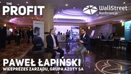 Konferencja WallStreet 21: Paweł Łapiński, THE PROFIT #32