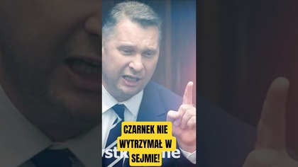 CZARNEK NIE WYTRZYMAŁ W SEJMIE I AŻ CYTOWAŁ KOMOROWSKIEGO! #polityka #pis #sejm #nawrocki #tusk