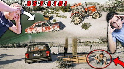 KOLIZ CHCIAŁ MNIE ZLIKWIDOWAĆ NA KULIGU WYCIĄGAMY ZATOPIONY SAMOCHÓDPOLSCY SĄSIEDZI S2190