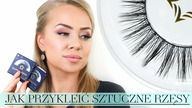 Jak przykleić sztuczne rzęsy?