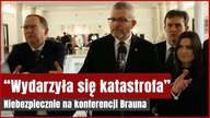 Niebezpieczna sytuacja na konferencji Brauna.  Roman Fritz bohaterem | Gazeta.pl