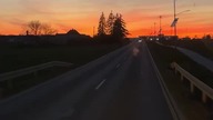 I odjechaliśmy, w stronę zachodzącego słońca.