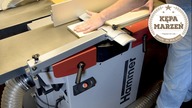 Wyrówniarka w obrabiarce Felder Hammer C331 - technika wyrównania desek