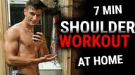 SHOULDER WORKOUT AT HOME (BODYWEIGHT EXERCISES)