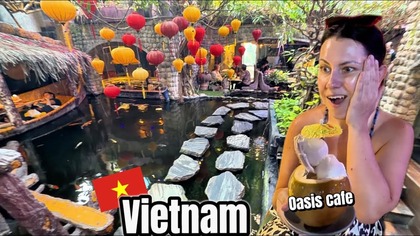 WIETNAM CO ZA KAWIARNIA! OASIS CAFE HO CHI MINH CITY! SAJGON!