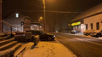 Kamieniec Nocą, Zbrosławice, Tarnogórska, Śląsk, Polska