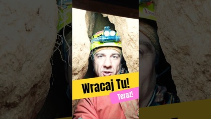  Po co tu wracać?!  #jaskinia #klaustrofobia #podziemia