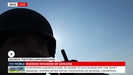 TVP Wilno - Specjalny logotyp Solidarni Z Ukrainą (26. 02. 2022)
