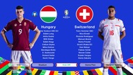 Symulacja meczu WĘGRY - SZWAJCARIA | EURO 2024 #2