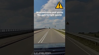 Wyprzadznie pod górkę na potrójnym gazie #shorts #rikordwidjo
