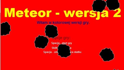 Meteor - wersja 2