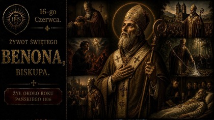 Ryba oddała klucze do katedry! - św.  Benon (16 czerwca)
