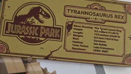 Tyranozaur Rex z Aliexpress #jurrasicpark #trex