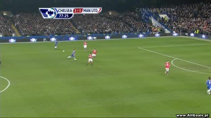 Premier League sezon 2010/2011 Chelsea Londyn 2-1 Manchester United Lampard