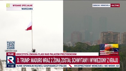 Republika - Fragment transmisji Wydania Specjalnego (03. 01. 2026, 11:47-11:51)