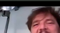 Pedro Pascal craying over whitecat losing his #1