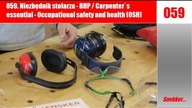 059. Niezbędnik stolarza - BHP / Carpenter`s essential - Occupational safety and health (OSH)
