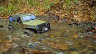 Jeep Wrangler JK Autumn Mud Off-road Driving #5 Jeep 4x4 Trial Crawler 1/10 Scale RC Car