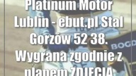Platinum Motor Lublin - ebut.pl Stal Gorzów 52:38.  Wygrana zgodnie z planem [ZDJĘCIA]