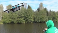 Wypadek drona i leszcze z Kamionki - wędkarstwo gruntowe, spławik i spinning