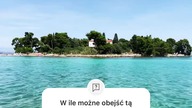 W ile można obejść wyspę w koło ? Najmniejsza wyspa w Chorwacji #chorwacja #travel #croatia #summer