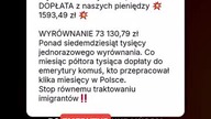 1656 UKRAIŃSKIE EMERYTURY DOPŁACANE Z KIESZENI POLAKÓW.  TO UJAWNIŁA KONFEDERACJA POKAZUJĄC DOKUMENT