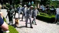 Więzniowie w zamku Książ ,piknik historyczny 22. 06 2013
