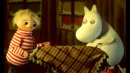 Opowiadania mumink&oacute;w odc 18 śnieg w dolinie