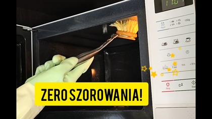 Zrób TO i zapomnij o SZOROWANIU mikrofalówki #uporzadkowana #hack