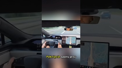 Czysty fart czy technologia uratowała mu życie? #motoryzacja #szybkość